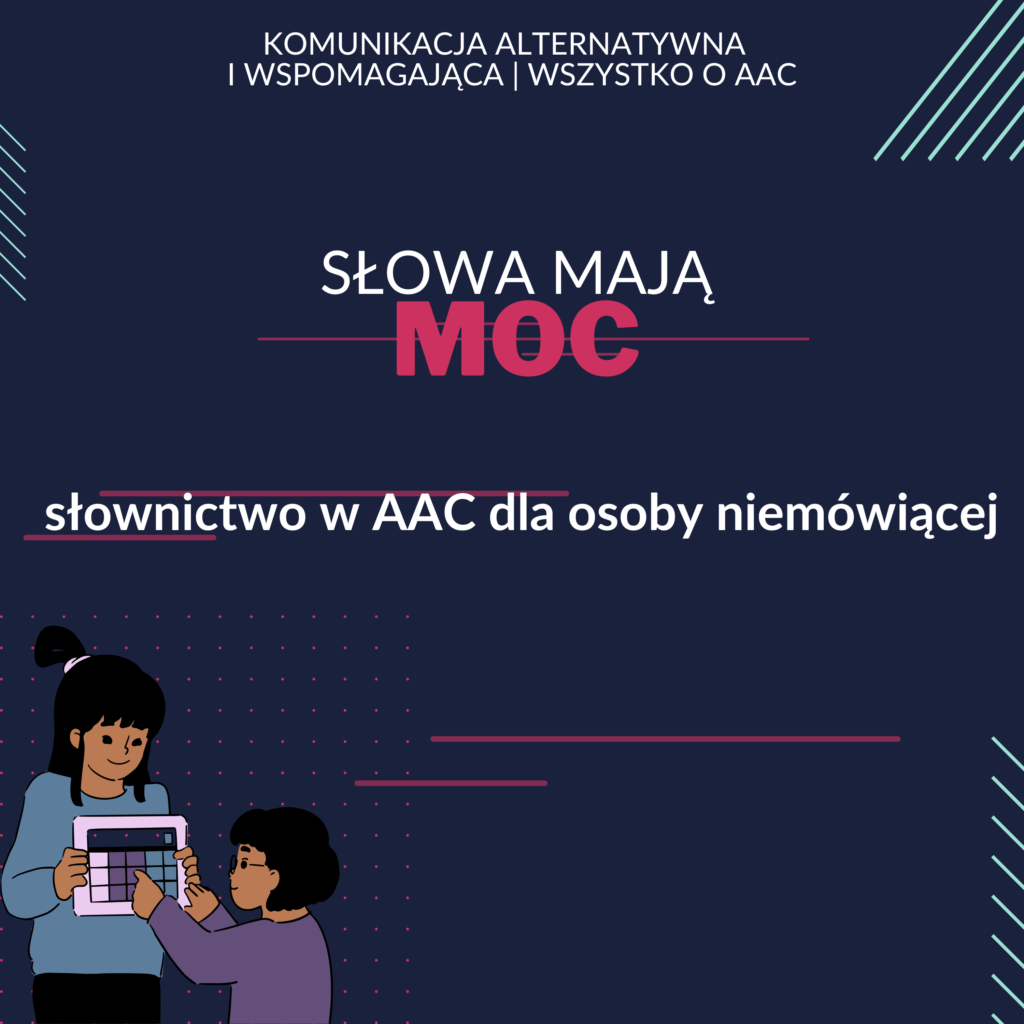 Obrazek informujący o wpisie blogowym na temat słownictwa w AAC